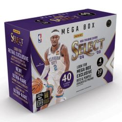 Panini Select 2024-25 Mega Box Basketball 