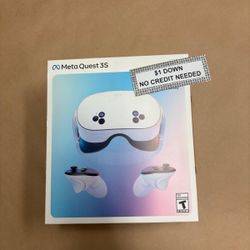 Meta Quest 3s Brand New Gaming Console - Only $1 Today Pay The Rest Later! 