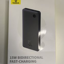 Baseus Airpow Lite 10000mAh 15W Bidirectional Fast-Charging Power Bank