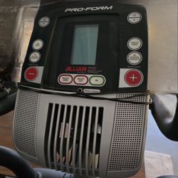 ProForm Elliptical Trainer And Pull Up Bar