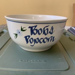 Bob,s Pop Corn  Bowl Vintage 