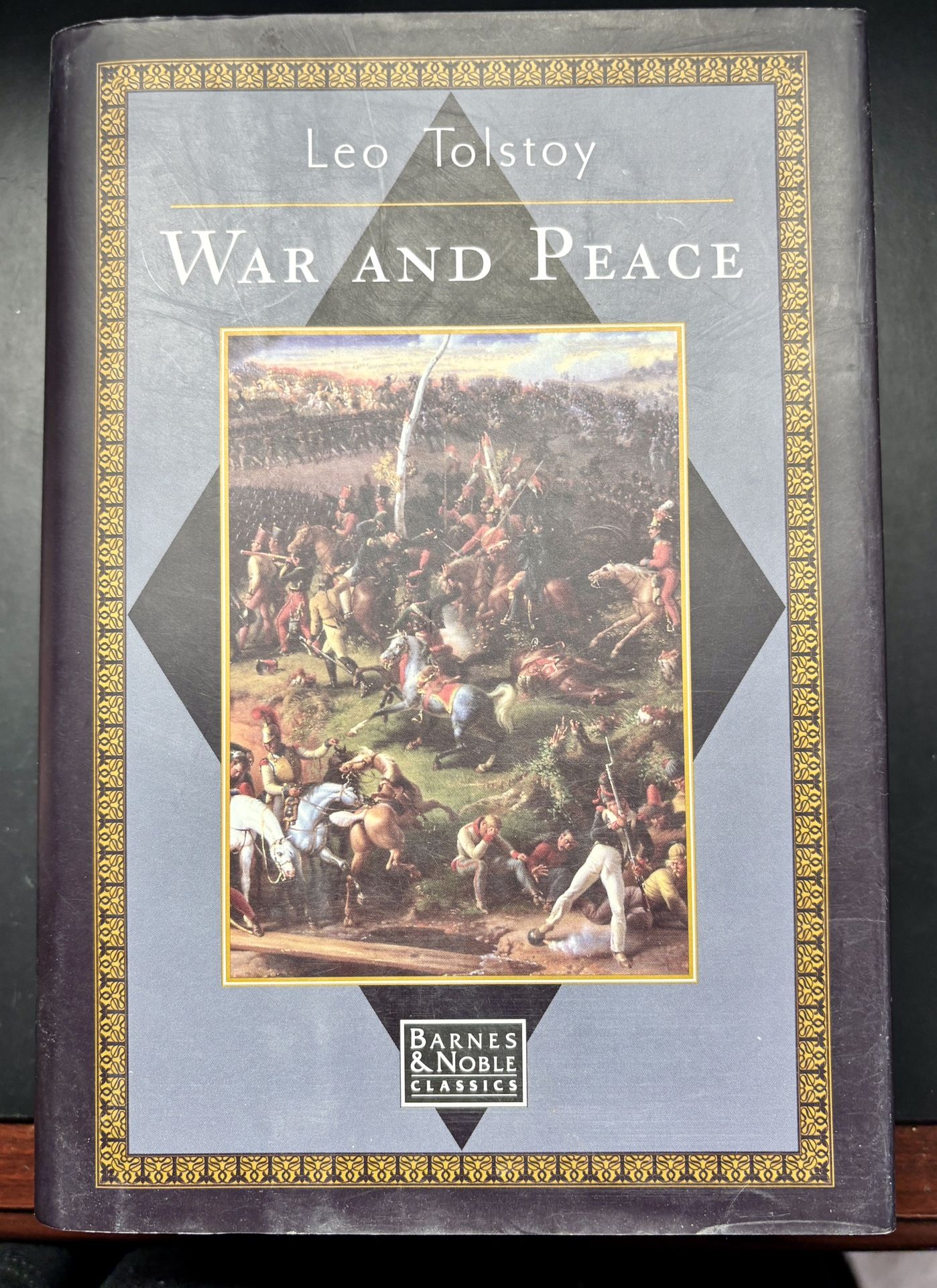 War and Peace by Leo Tolstoy, Hardcover