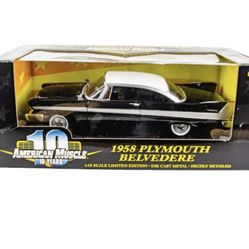 1958 Plymouth Belvedere 1:18 Ertl American Muscle 32617