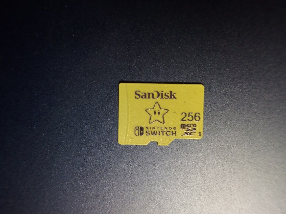 Nintendo Switch Sandisk 256GB Memory Card