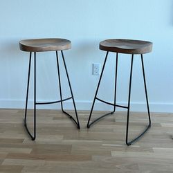 Wooden Bar Stools