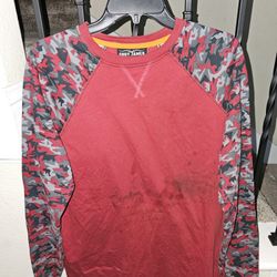 CODY JAMES FRC RED CAMO PULL OVER SHIRT 