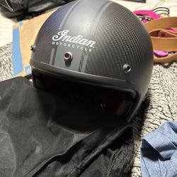 Carbon fiber Indian Helmet