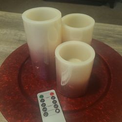 Led Candles W Remote 