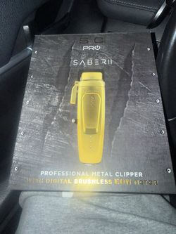 SC Pro Saber II Professional Metal Hair Clipper