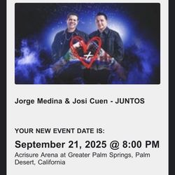 Juntos Tickets For Sell