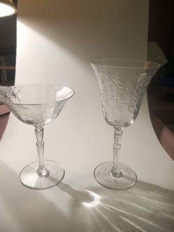 20s Era Stemware
