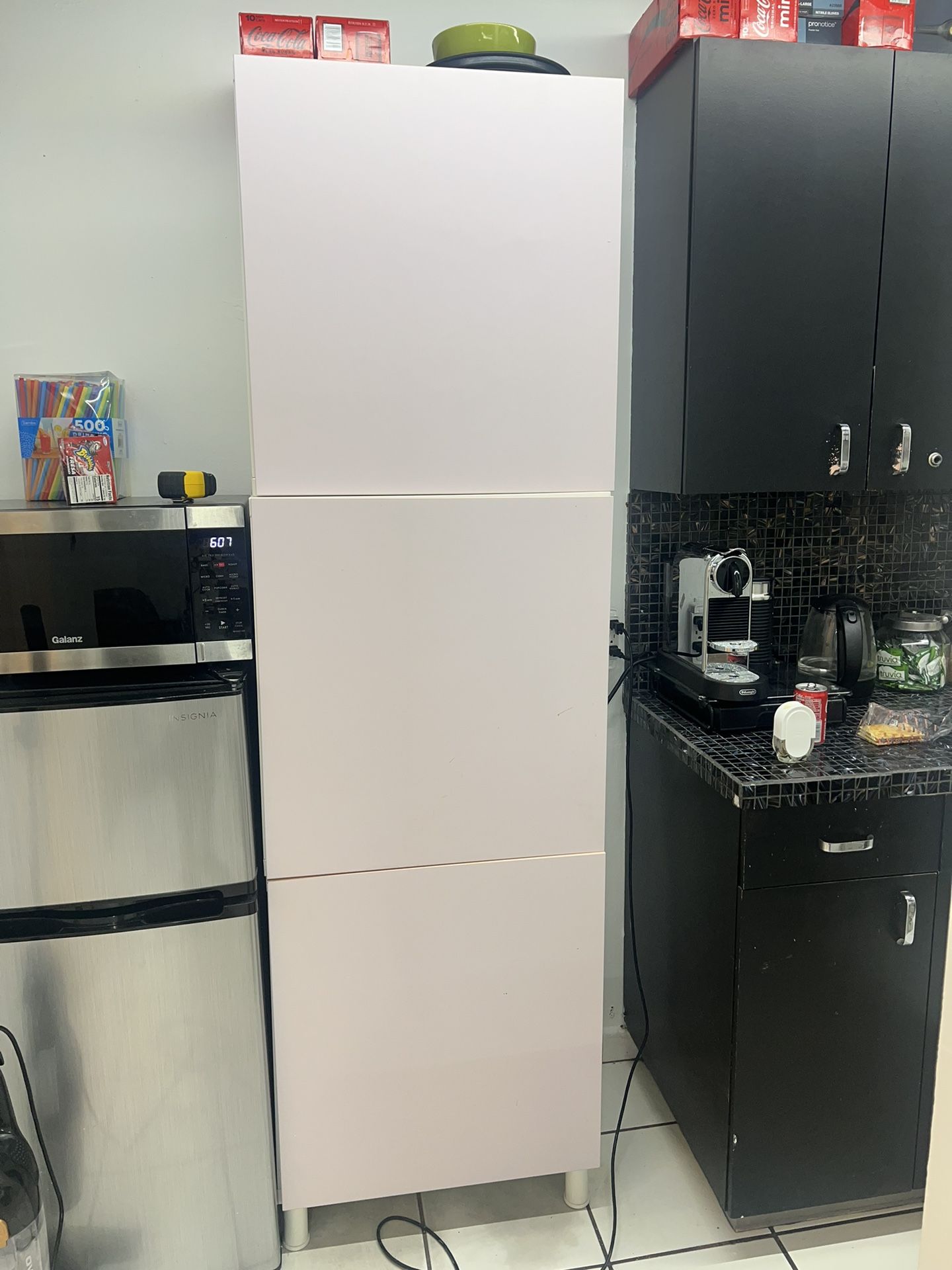 IKEA Cube With Pink Doors