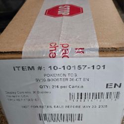 Pokémon TCG Destined Rivals Booster Box Care 