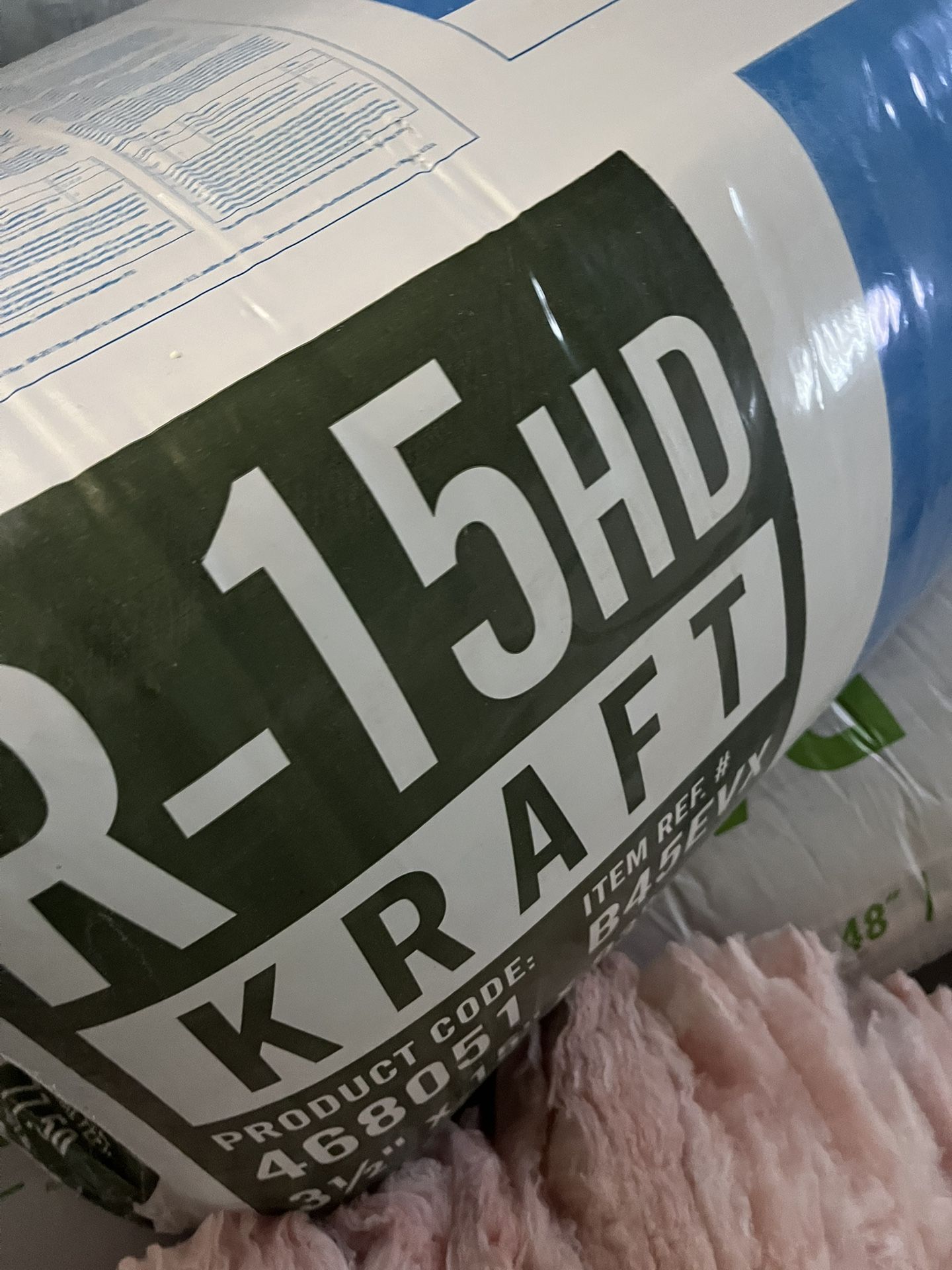 Insulation R15 R19 R49 