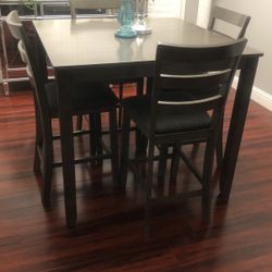 Natural Wood Dining Table 