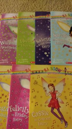9 Rainbow magic fairy books