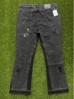 Gallery Dept Jeans collab Chrome heart