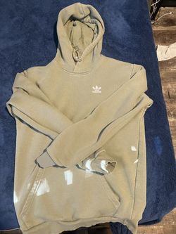 Olive green adidas hoodie