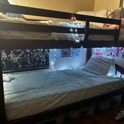 Twin Bunk Beds (stack Or Separate Side By Side) 