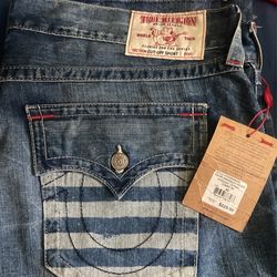 New Wit Tags True Religion Cut Off Shorts Size 44 