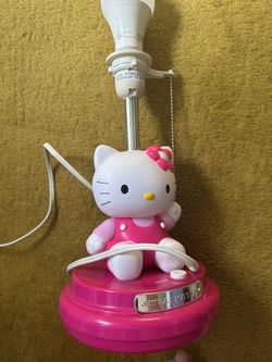 Hello Kitty Lamp (No Lamp Shade Included) 