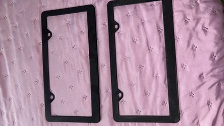Car plate covers