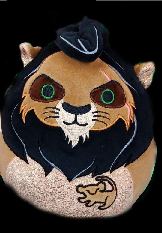 Squishmallows "Scar" from Disney's Lion King 8"