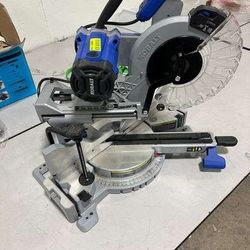 Kobalt 10in 15bamp. Double BEVEL Compound Sliding Miter Saw
