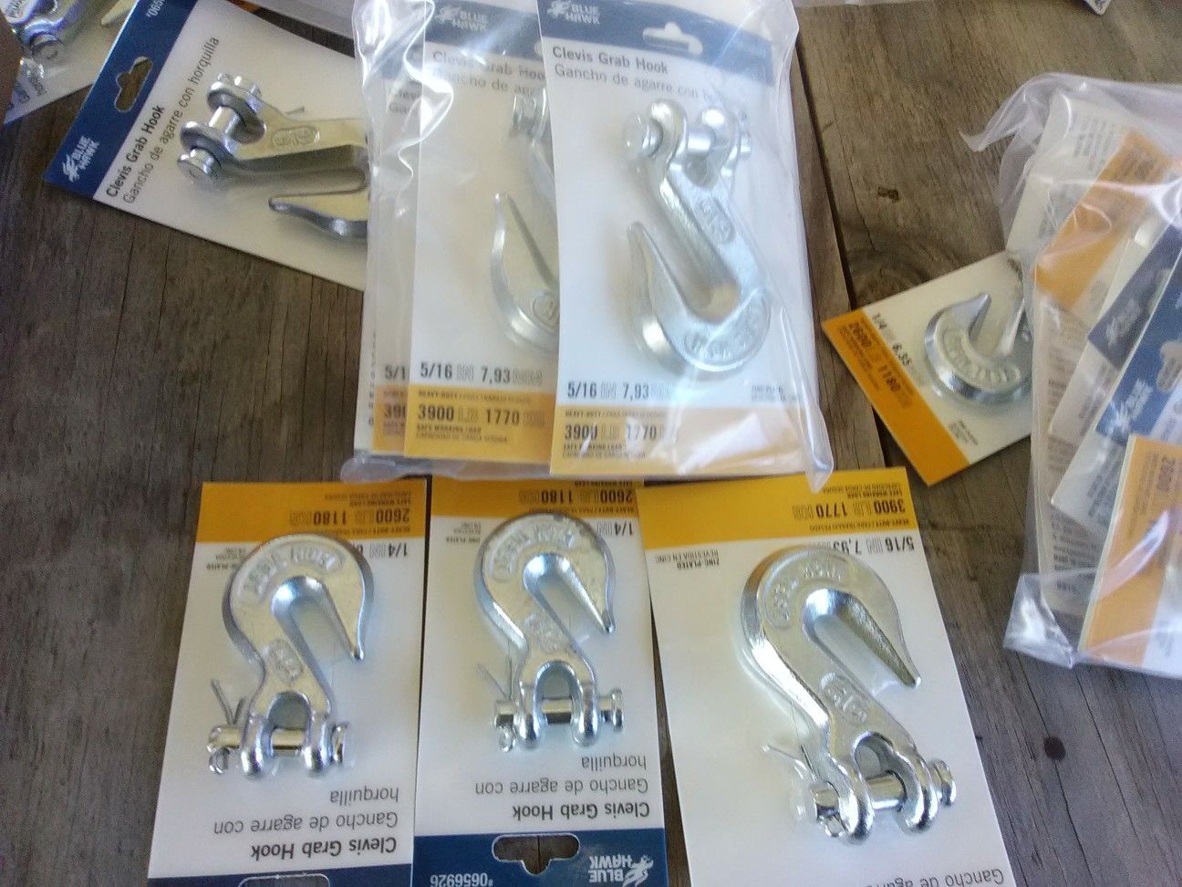Chain hooks , very$2 each hook ,or $50 for box of 25