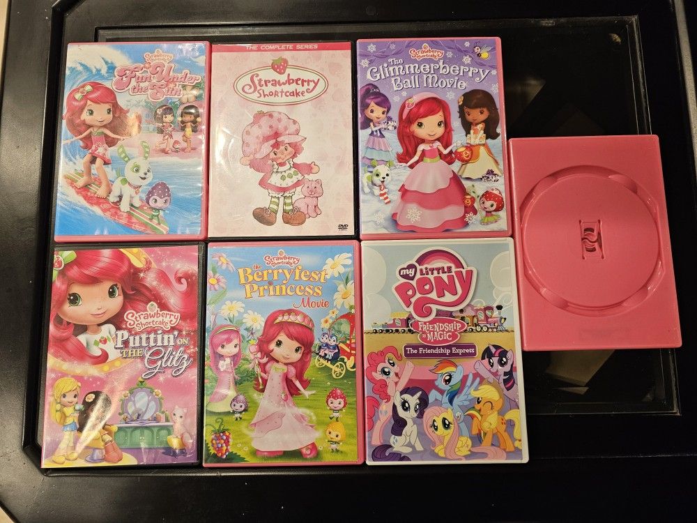 Strawberry Shortcake And Curious George DVDs