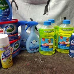 Cleaning Supplies Household Items 