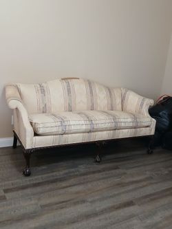 Beige sofa