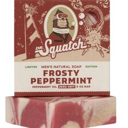 Dr Squatch Limited edition Soap Frosty Peppermint 