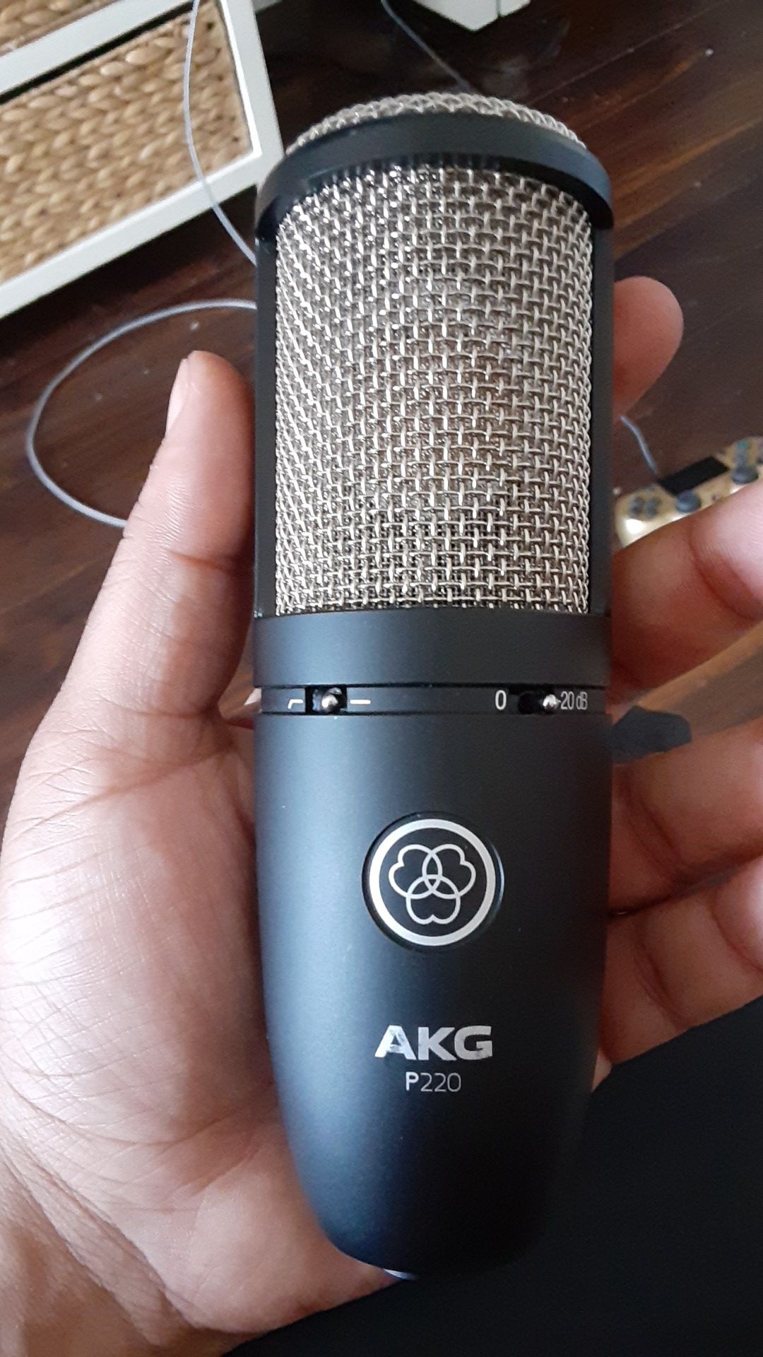 Akg p220 microphone