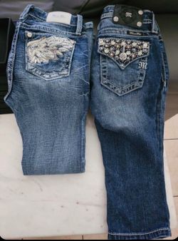 Miss Me Girls Jeans Size 10 and 14 In perfect condition