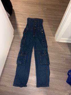Blue Jean jump suit
