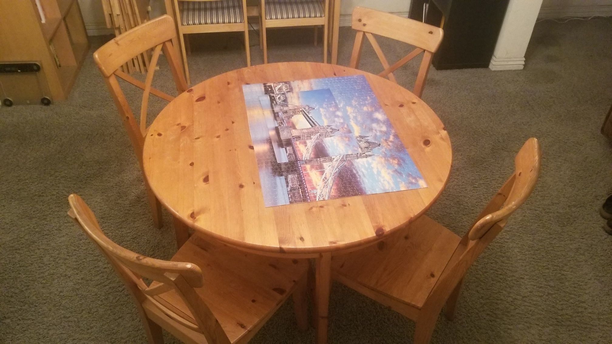 Natural Wooden Table