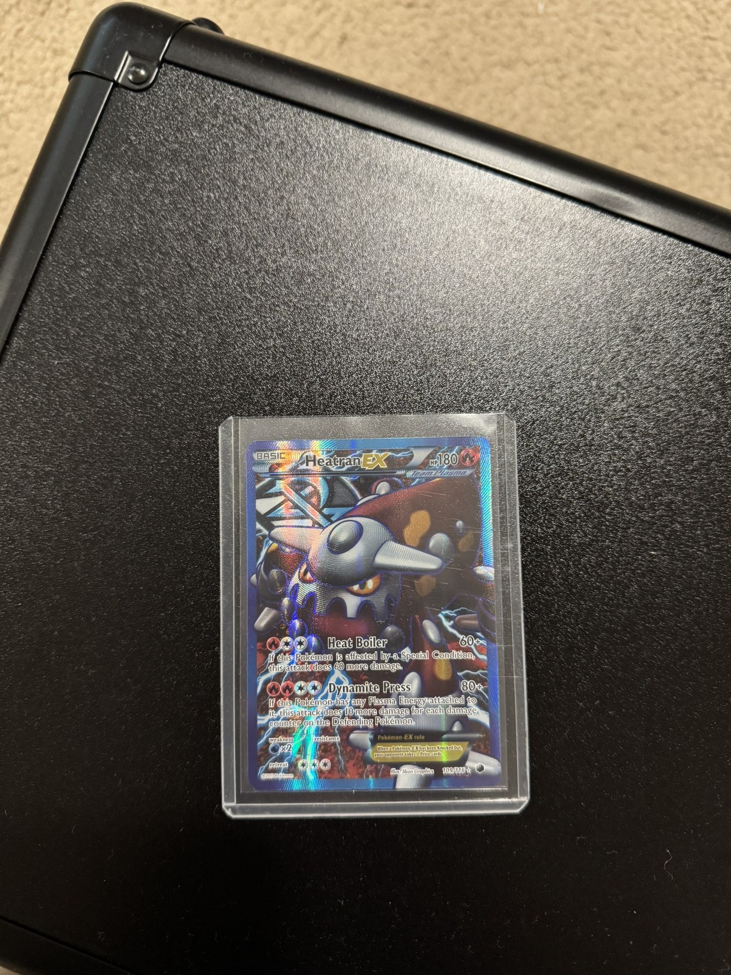 Pokemon Heatran-EX #109/116