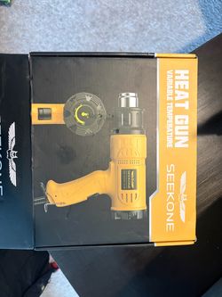 Seekone Variable Temperature Heat Gun