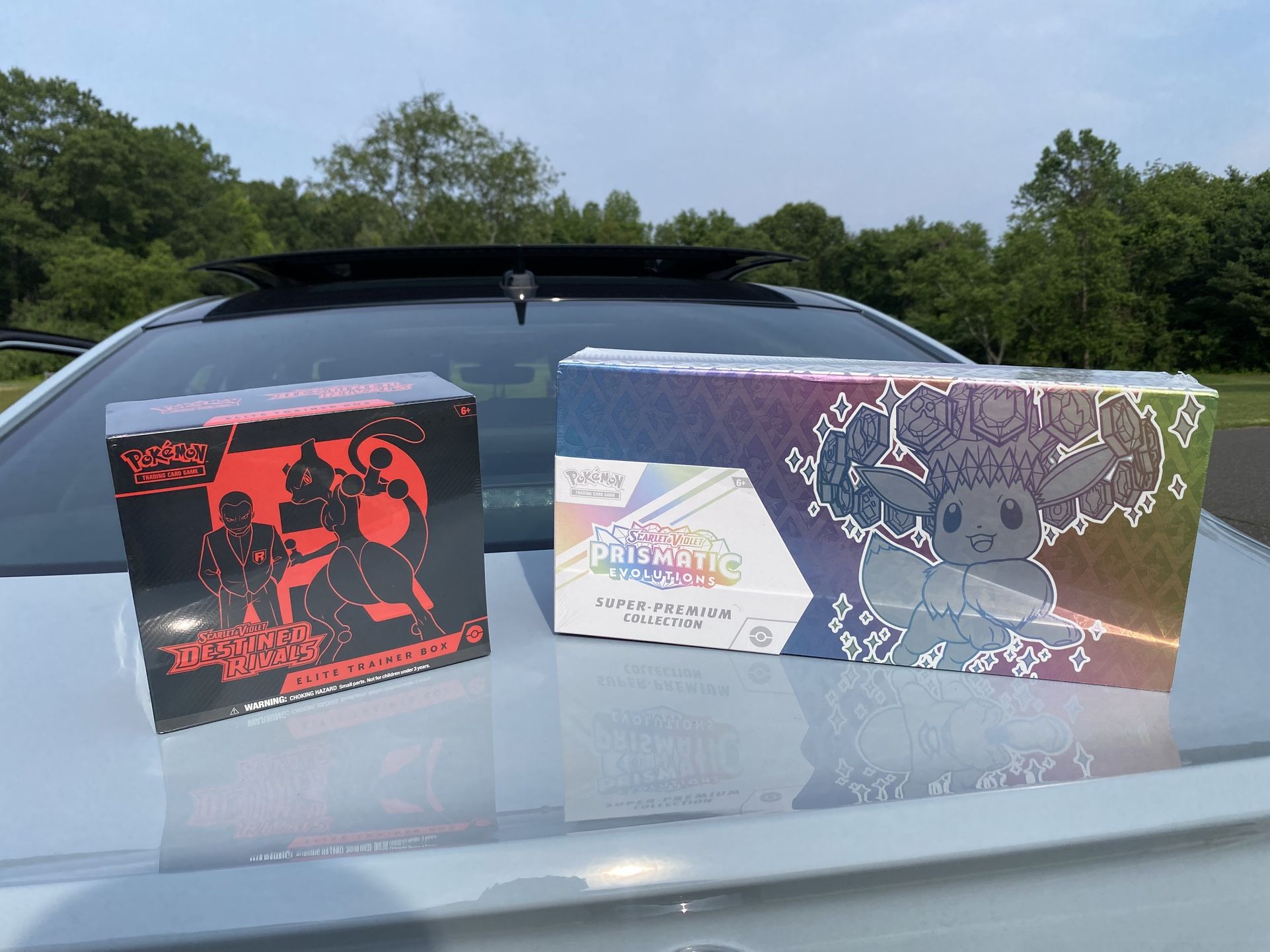 Pokemon Scarlet & Violet SPC Prismatic Evolutions, Destined Rivals ETB