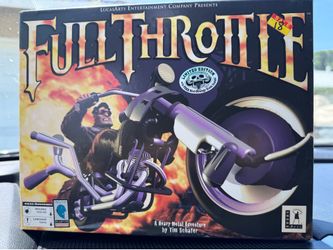 Full throttle pc big box game complete
