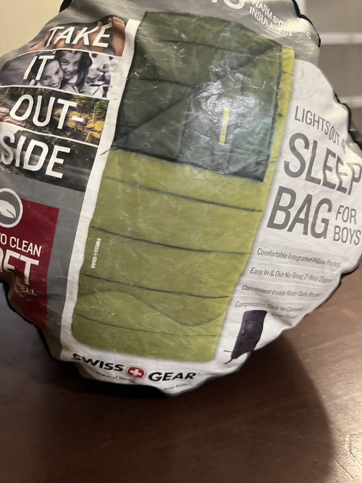 Swiss Gear Sleeping Bag for Boys