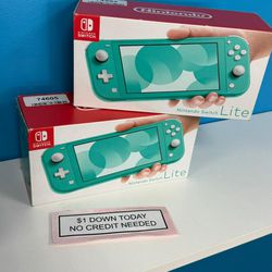 Nintendo Switch Lite New - PAY $1 To Take It Home - Pay the rest later
