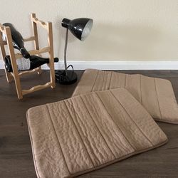 Wine Rack, Lamp, Rugs