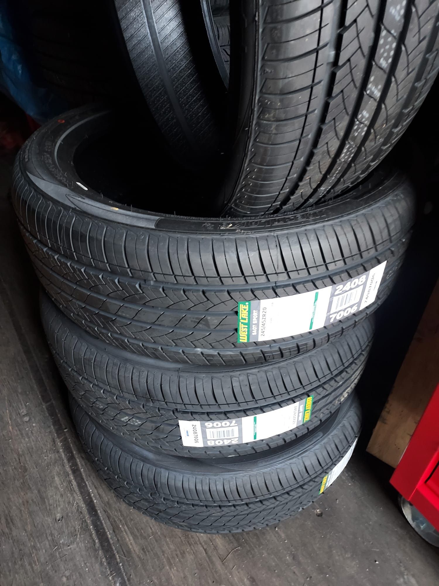 245/45/20 Set of 4 Tires w/ FREE ALIGNMENT for Sale in Rialto, CA OfferUp