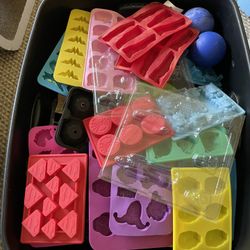 Whole Tote Of Silicone Molds