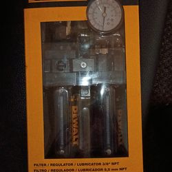 Filter/regulator and lubricator 3/8 and PT