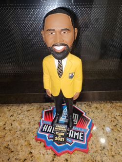 Charles Woodson HOF Bobblehead, No Box but in good condition