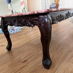 Marble Top Coffee Table 