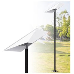 10FT Gen 3 Starlink Pole Mount, Starlink Mount with Pipe Adapter, Starlink Ground Pole Mounting Kit